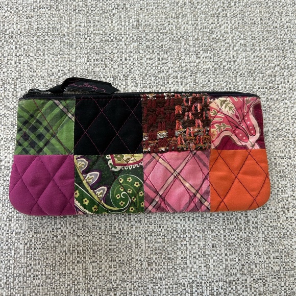 Vera Bradley Handbags - Vera Bradley Patchwork Quilted Women's Clutch
